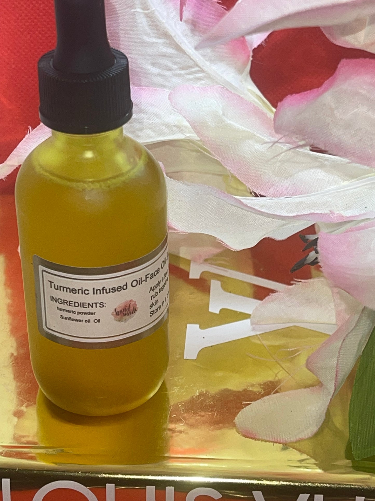 Turmeric face oil