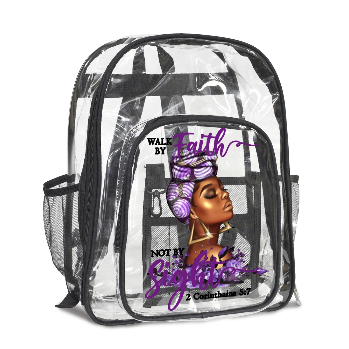 Transparent Faith Bags